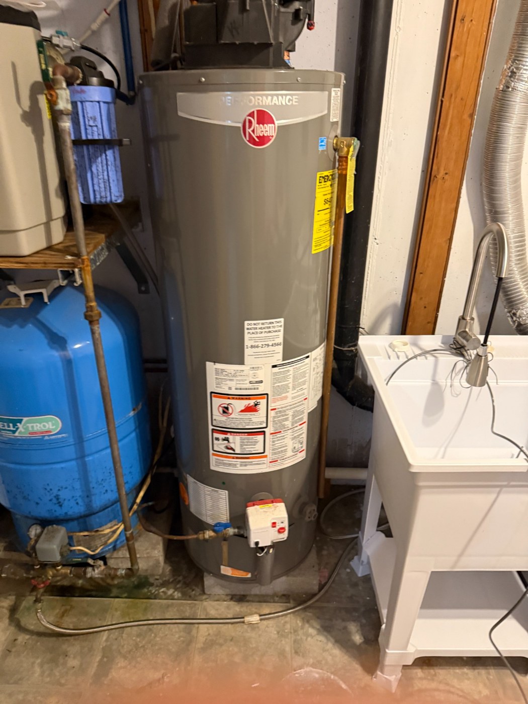 Water heater and plumbing equipment serviced by K&M Services