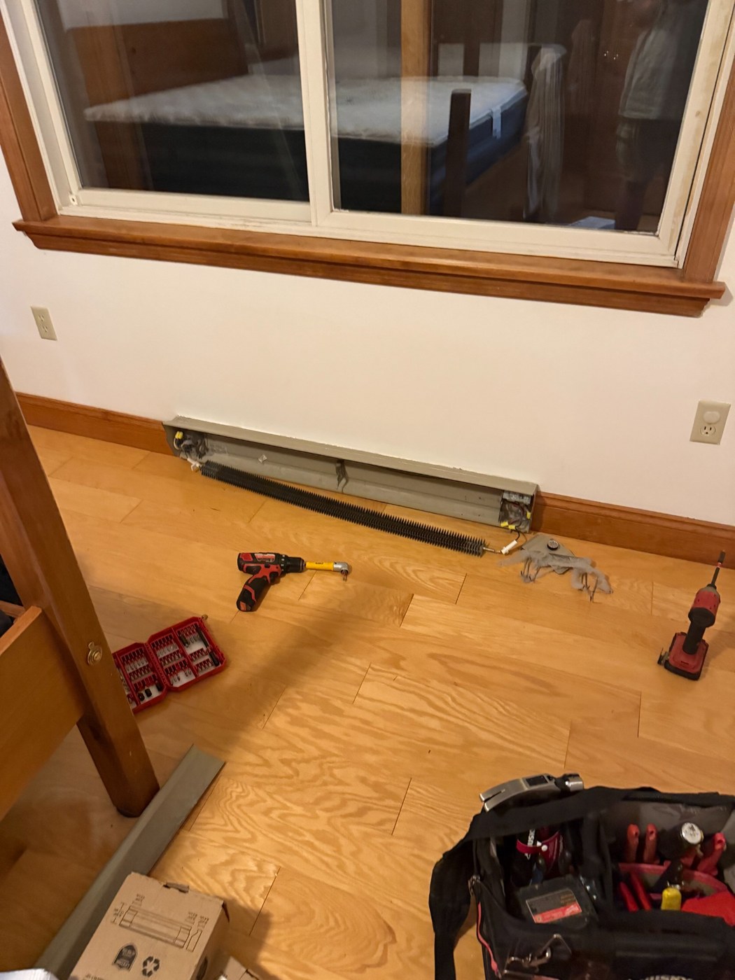 Baseboard heating project